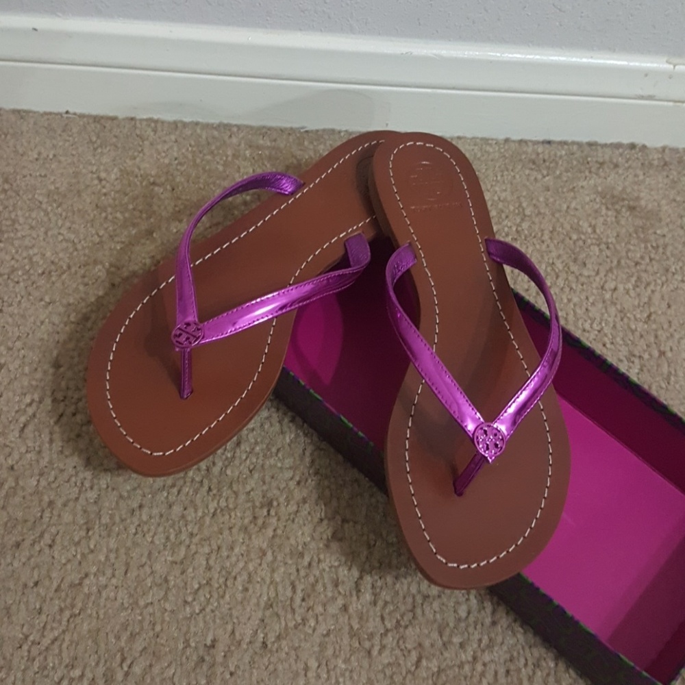Tory burch terra thong sandals